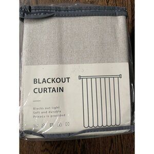 Blackout Curtains 50 x 120, Tan, 2 Panels